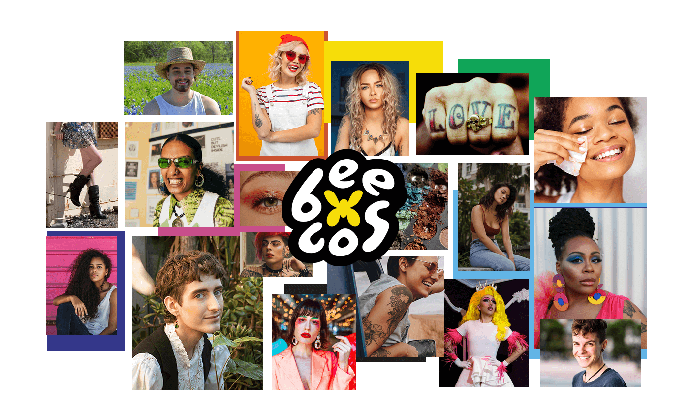 a collage of photos of diverse people